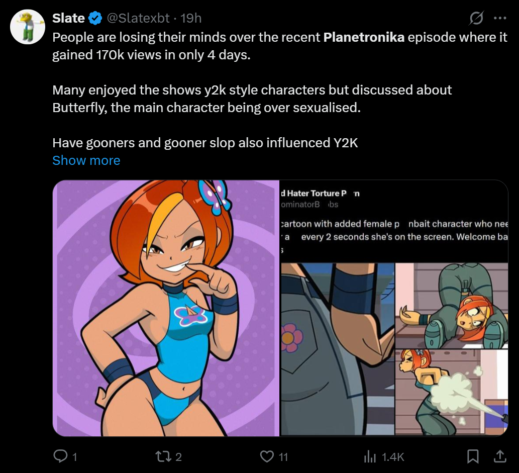 Post about PLANETRONIKA discourse